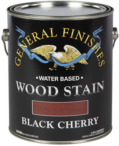 General Finishes Water Based Stains, Black Cherry, Gallon