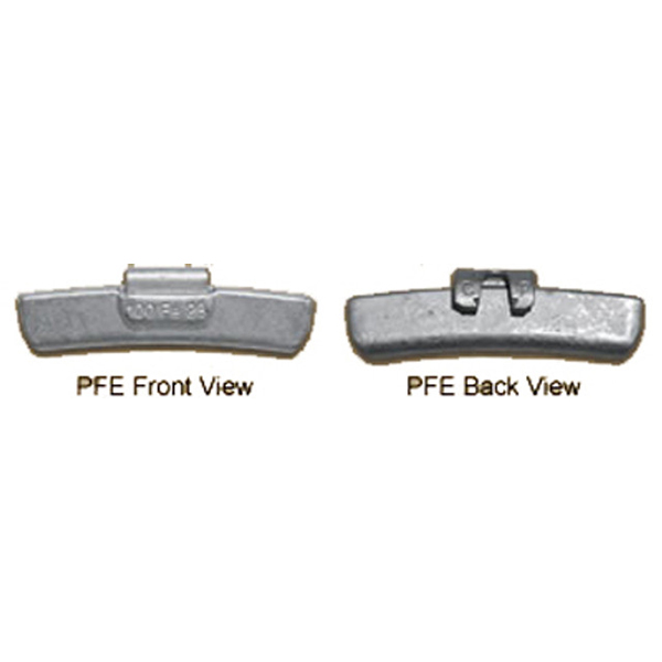 Bada Steel Wheel Weights, PFE 1.0 oz, Box/50 Paxton/Patterson