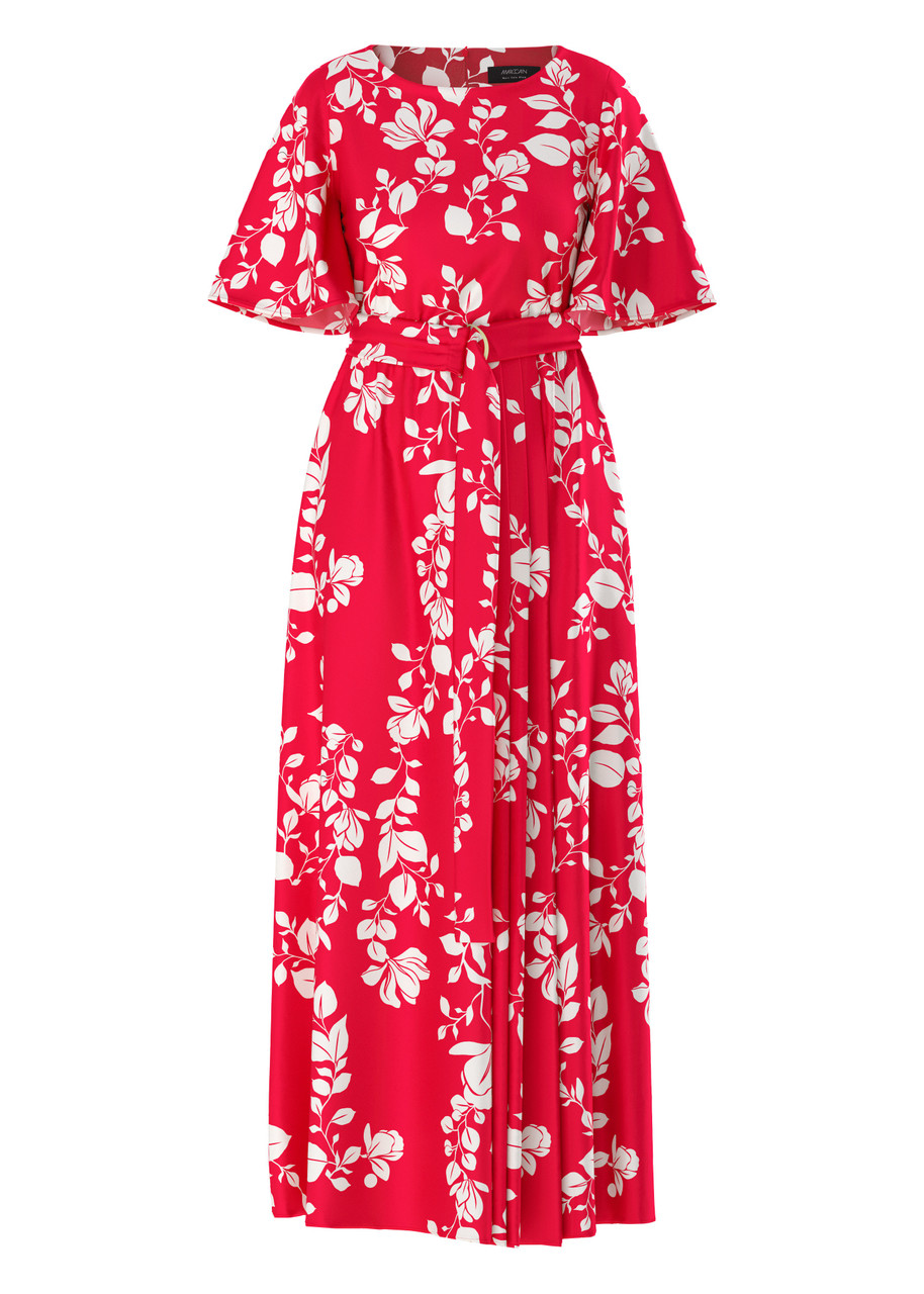 MARC CAIN GLAM Lollipop Rethink Together Glamorous Maxi Dress | ZG 21.04 W10