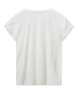MOS MOSH White Mmlaura O-Ss Glam Tee | 160850