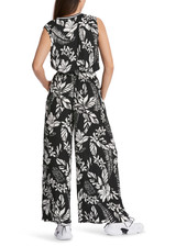 MARC CAIN Blckndwht Sinnar High-Waisted Trousers