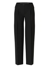 MARC CAIN Black Rhodos Trousers With Jogging Waistband