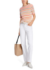 MARC CAIN Bright Toffee Knitted In Germany Cardigan