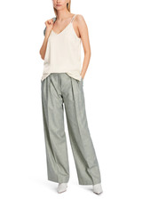 MARC CAIN Bright Ecru Loose-Fitting Top