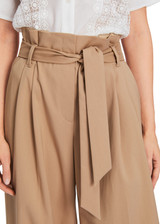 MARC CAIN Bright Toffee Wichita Wide Leg Palazzo Trousers
