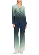 MARC CAIN Frozen Sage Blazer With Colour Gradient