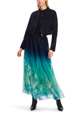 MARC CAIN COLLECTIONS Soft Malachite Long Tulle Skirt | XC 71.07 W34 MARC CAIN COLLECTIONS Soft Malachite Long Tulle Skirt | XC 71.07 W34