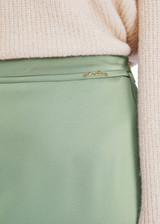 MARC CAIN Frozen Sage Pencil Skirt With Stretch