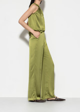 LUISA CERANO WIDE-LEG PANTS WITH PLEATS
