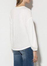 LUISA CERANO SILK BLEND BLOUSE LUISA CERANO SILK BLEND BLOUSE