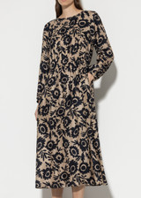 LUISA CERANO MAXI DRESS WITH FLORAL PRINT