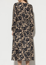LUISA CERANO MAXI DRESS WITH FLORAL PRINT