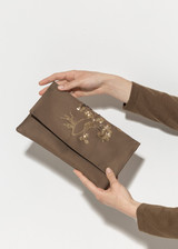 LUISA CERANO SEQUIN CLUTCH BAG