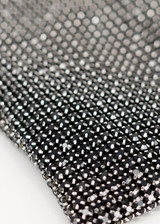 MONARI Black Mobile Phone Case With Rhinestones