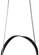 MONARI Black Handbag With Rhinestones