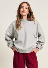POM Sweater - Grey Melange