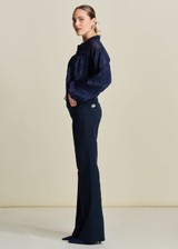 POM Jeans - Kate Flare Washed Midnight Blue
