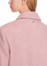 MARC CAIN Bright Rose Tan Fluffy Maxi Coat