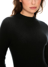 MARC CAIN Black Soft Jumper With Cashmere
