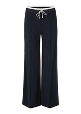 MARC CAIN SPORTS Navy "Rethink Together" Trousers  Welkom | YS 81.41 J40