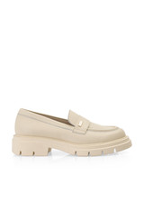 MARC CAIN Bright Ecru Moccasins With Treaded Sole | YC SC.02 L08 MARC CAIN Bright Ecru Moccasins With Treaded Sole | YC SC.02 L08