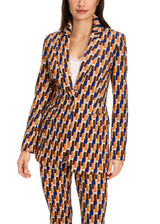 MARC CAIN COLLECTIONS Deep Royal Blue Scuba Jersey Blazer | YC 34.12 J01