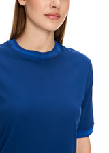 MARC CAIN COLLECTIONS Deep Royal Blue T-Shirt Made From Firm Cotton Jersey | YC 48.16 J14