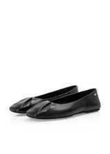 MARC CAIN COLLECTIONS Black Goat Nappa Ballerina With Soft Sole | YC SF.02 L06