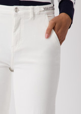 MONARI Off-White Trousers With Chains At Waistband | 409491