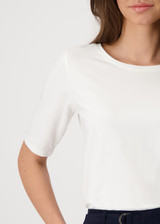 MONARI Off-White Basic T-Shirt | 409369
