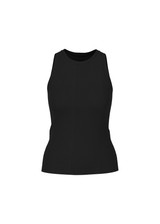 MARC CAIN SPORTS Black Sleeveless Top In Viscose Stretch | YS 61.03 J27 MARC CAIN SPORTS Black Sleeveless Top In Viscose Stretch | YS 61.03 J27