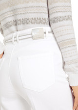 MARC CAIN Off-White Warri Rethink Together Wide Jeans | YC 82.13 D81