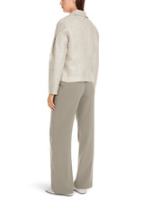 MARC CAIN COLLECTIONS Silver Jacket With Subtle Shimmer | YC 31.06 W57 MARC CAIN COLLECTIONS Silver Jacket With Subtle Shimmer | YC 31.06 W57