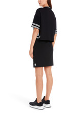 MARC CAIN SPORTS White And Black Rethink Together Oversized Sweater | YS 41.25 M17 MARC CAIN SPORTS White And Black Rethink Together Oversized Sweater | YS 41.25 M17
