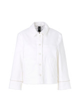 MARC CAIN COLLECTIONS Off-White Rethink Together Denim Jacket | YC 31.11 D81 MARC CAIN COLLECTIONS Off-White Rethink Together Denim Jacket | YC 31.11 D81