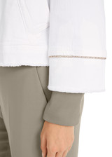 MARC CAIN COLLECTIONS Off-White Rethink Together Denim Jacket | YC 31.11 D81 MARC CAIN COLLECTIONS Off-White Rethink Together Denim Jacket | YC 31.11 D81