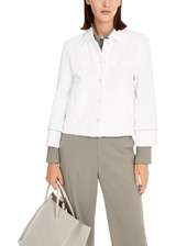 MARC CAIN COLLECTIONS Off-White Rethink Together Denim Jacket | YC 31.11 D81 MARC CAIN COLLECTIONS Off-White Rethink Together Denim Jacket | YC 31.11 D81