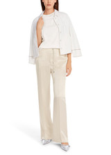 MARC CAIN COLLECTIONS Off-White T-Shirt Made From Firm Cotton Jersey | YC 48.16 J14 MARC CAIN COLLECTIONS Off-White T-Shirt Made From Firm Cotton Jersey | YC 48.16 J14