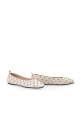 MARC CAIN COLLECTIONS Deep Pearl Soft Ballerina Flat Made Of Goat Nappa | YC SF.03 L06