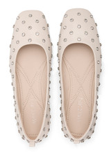 MARC CAIN COLLECTIONS Deep Pearl Soft Ballerina Flat Made Of Goat Nappa | YC SF.03 L06