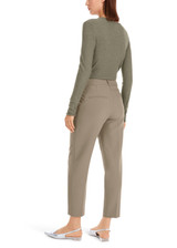 MARC CAIN COLLECTIONS Sage Powder Fordon Cropped Length Trousers | YC 81.10 W44