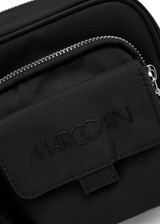 MARC CAIN SPORTS Black Rethink Together Shoulder Bag | YS TI.02 Z03