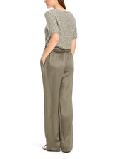 MARC CAIN COLLECTIONS Sage Powder Washington Trousers With Fine Shimmer | YC 81.20 W46