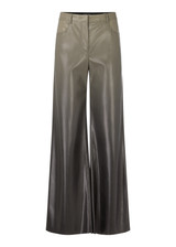MARC CAIN COLLECTIONS Sage Powder Warri Fun Leather Trousers | YC 81.36 J25
