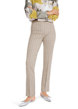 MARC CAIN COLLECTIONS New Pearl Melange Fatsa Jersey Jacquard Trousers | YC 81.50 J19 MARC CAIN COLLECTIONS New Pearl Melange Fatsa Jersey Jacquard Trousers | YC 81.50 J19