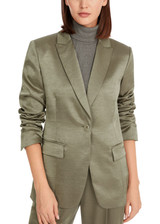 MARC CAIN COLLECTIONS Sage Powder Hammered Satin Blazer | YC 34.23 W46