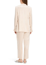 MARC CAIN COLLECTIONS Deep Pearl Hammered Satin Blazer | YC 34.23 W46 MARC CAIN COLLECTIONS Deep Pearl Hammered Satin Blazer | YC 34.23 W46