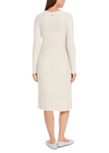 MARC CAIN COLLECTIONS Off-White Dress Knitted In Germany | YC 21.03 M10 MARC CAIN COLLECTIONS Off-White Dress Knitted In Germany | YC 21.03 M10