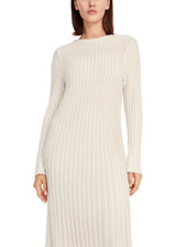 MARC CAIN COLLECTIONS Off-White Dress Knitted In Germany | YC 21.03 M10 MARC CAIN COLLECTIONS Off-White Dress Knitted In Germany | YC 21.03 M10