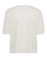 MOS MOSH Ecru Swann O-Ss Flora Tee | 164560